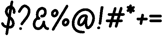 Lazy Sunday Regular otf (400) Font OTHER CHARS