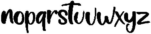 LazyType otf (400) Font LOWERCASE