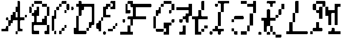 lacestitch Regular otf (400) Font UPPERCASE