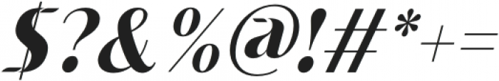 landingfont-Italic otf (400) Font OTHER CHARS