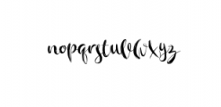 LAYLA Brush typeface (UPDATE) Font LOWERCASE