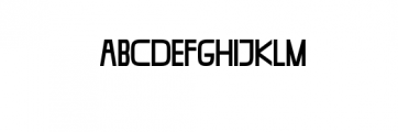 Lakaban.ttf Font UPPERCASE