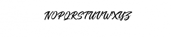 LarizoSwash.otf Font UPPERCASE