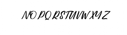 Lastwinter.woff Font UPPERCASE