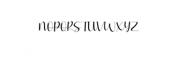 Lathi.ttf Font UPPERCASE