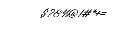 Latika Rough Italic.otf Font OTHER CHARS