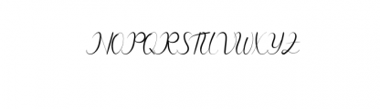 Lauliya.otf Font UPPERCASE