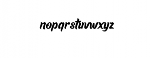 Lauthan Font LOWERCASE