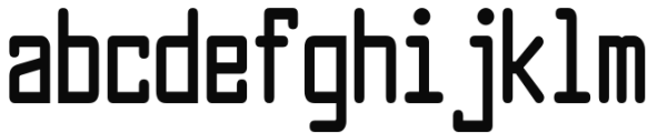 Larabiefont Cp Bd Font LOWERCASE