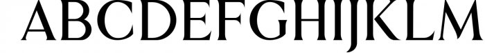 LANCEA - Fancy Sharp Serif Font Font UPPERCASE