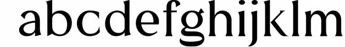LANCEA - Fancy Sharp Serif Font Font LOWERCASE