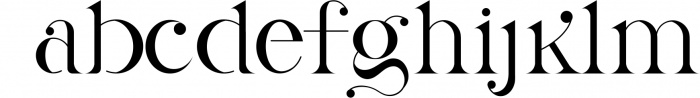 La Obrige Serif Font 2 Font LOWERCASE