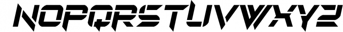 Lacerated Planet Font UPPERCASE