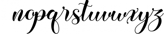 Lady rose Font LOWERCASE