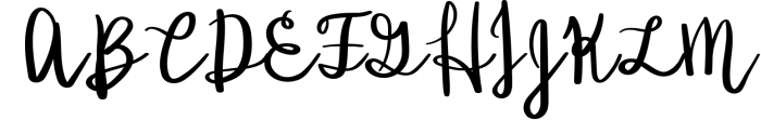 Ladybugs Script Font Font UPPERCASE