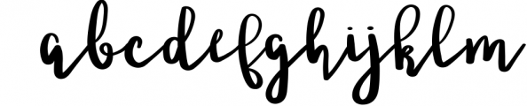 Ladybugs Script Font Font LOWERCASE