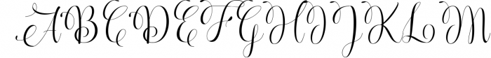 Ladylove Script Font UPPERCASE