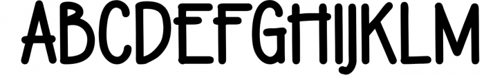 Lamonde - a Simple Written Display Font LOWERCASE