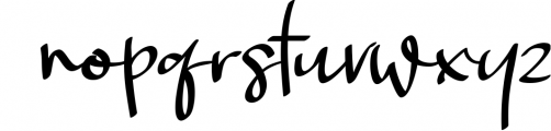 Landing Surely | Signature Font Font LOWERCASE