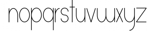 Lane sans serif typeface 4 Font LOWERCASE