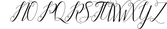 Laniesky - Calligraphy Font Font UPPERCASE