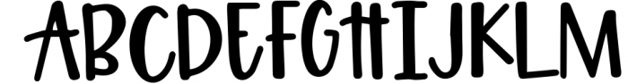 Lara Fun Font - A Fun Hand-Lettered Font Font UPPERCASE