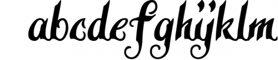 Late Frost font Font LOWERCASE