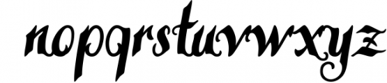 Late Frost font Font LOWERCASE