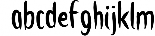 Latinbrush Typeface Font LOWERCASE
