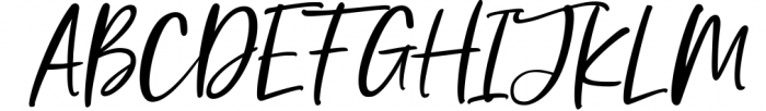 Laughtale - A Handwritten Script Font! Font UPPERCASE