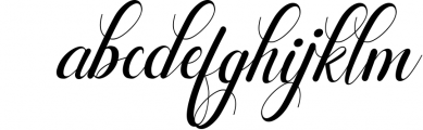 Laylarita - Beautiful Script Font 1 Font LOWERCASE