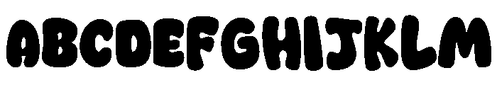 LA REZOLT Trial Regular Font UPPERCASE
