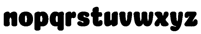 LA REZOLT Trial Regular Font LOWERCASE
