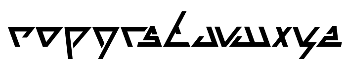 LAGGTASTIC Italic Font LOWERCASE