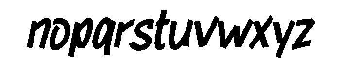 LAND OF FEAR ikiiko.com Font LOWERCASE