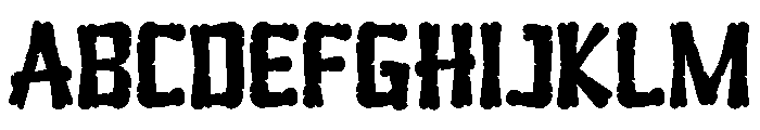 LASTON Regular Font UPPERCASE