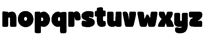 La Bouche Heureuse Font LOWERCASE