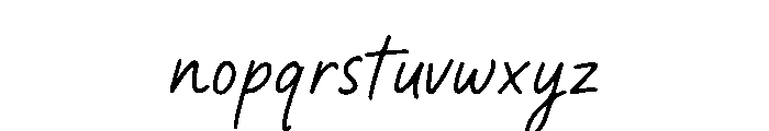 La Boulangerie Font LOWERCASE