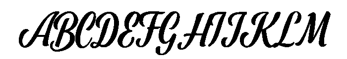 La Brioche Artisanale Font UPPERCASE