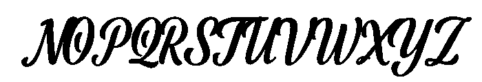 La Brioche Artisanale Font UPPERCASE