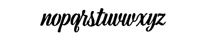 La Brioche Artisanale Font LOWERCASE