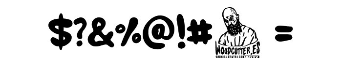 La Centralita Black Font OTHER CHARS