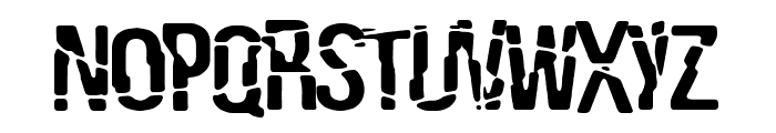 La Estropeada Font LOWERCASE