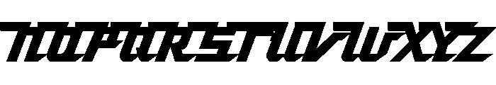 La Femme Makita Font UPPERCASE
