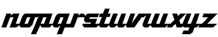 La Femme Makita Font LOWERCASE