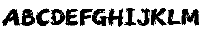 La Meute Furieuse Font UPPERCASE