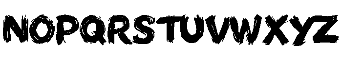 La Meute Furieuse Font UPPERCASE