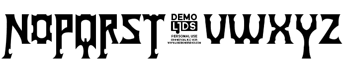 La Nana DEMO Font UPPERCASE