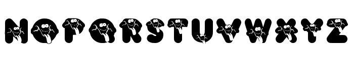La Noticia Rebelde Regular Font UPPERCASE