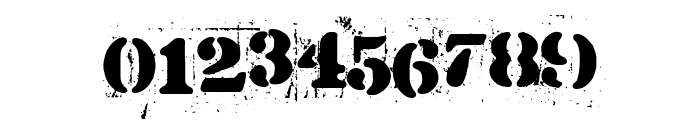 La Plantilla Dirty Font OTHER CHARS